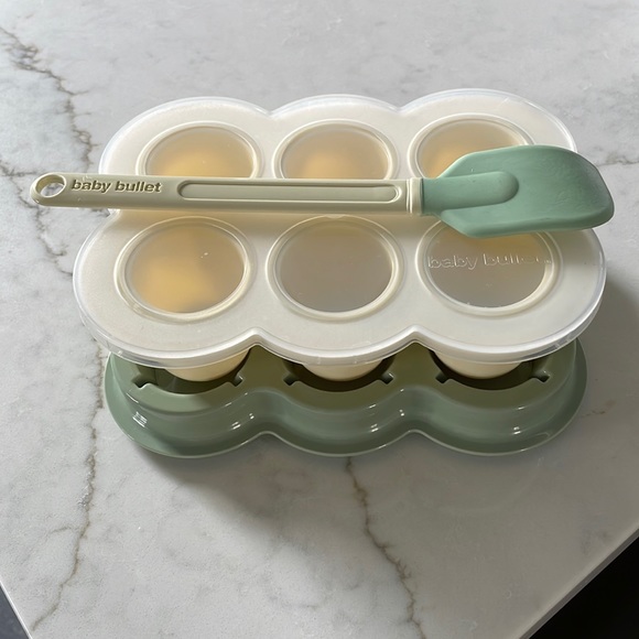 baby bullet Other Baby Bullet Freezer Silicone Tray And Spatula
